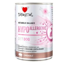 DISUGUAL CANE LATTINA METABOLIC HYPO DIET CINGHIALE 400GR