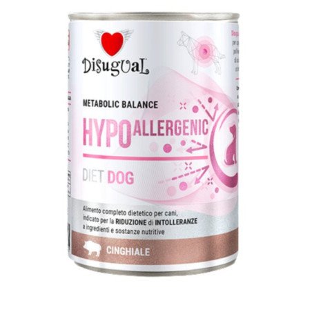 DISUGUAL CANE LATTINA METABOLIC HYPO DIET CINGHIALE 400GR