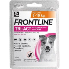 FRONTLINE TRI-ACT PER CANI 5-10KG 1 PIPETTA