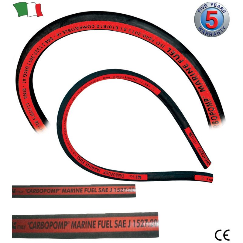 GFN TUBO CARBURANTE OMOLOGATO R.I.NA.