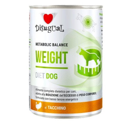 DISUGUAL CANE LATTINA METABOLIC WEIGHT DIET TACCHINO 400GR