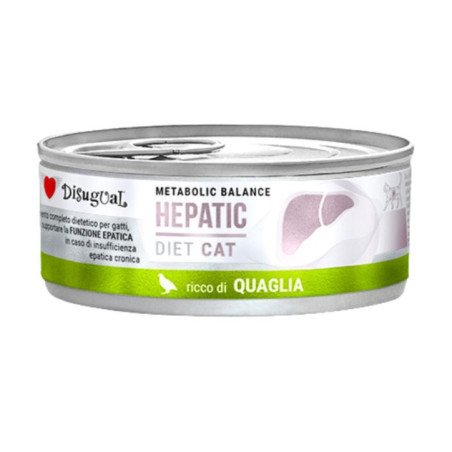 DISUGUAL GATTO LATTINA METABOLIC HEPATIC DIET QUAGLIA 85GR