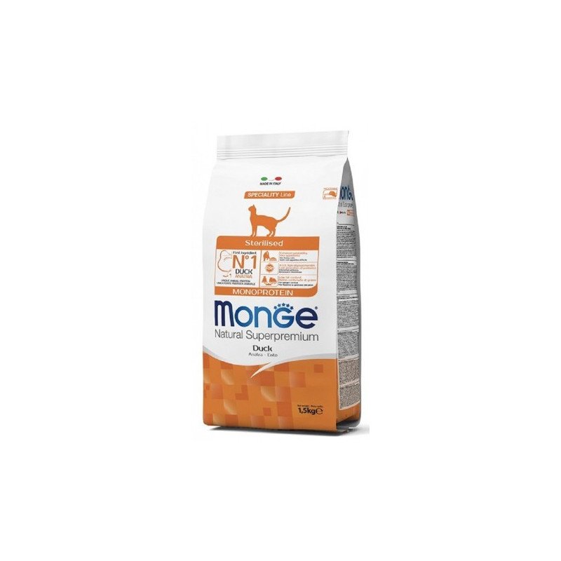 MONGE CROCCANTINI GATTO STERILIZZATO ANATRA