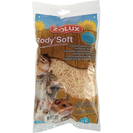 ZOLUX RICCIOLI DI CARTA RODY SOFT NATUR 25GR