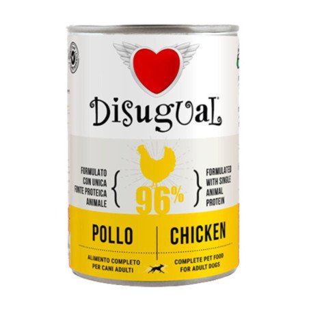 DISUGUAL CANE LATTINA MONOPROTEIN ADULT POLLO 400GR