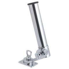 PORTACANNE A PARETE ORIENTABILE IN OTTONE CROMATO