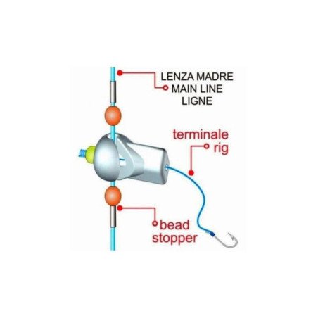 21 ITALIA FISHING COLLA PER LA PESCA 20GR