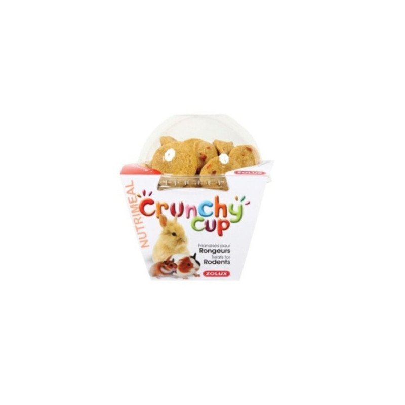 ZOLUX CRUNCHY CAROTA CUP 200GR