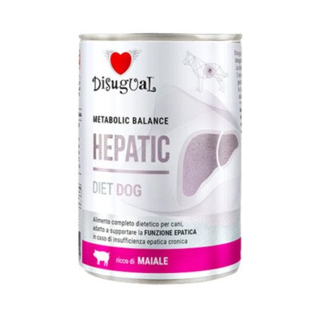 DISUGUAL CANE LATTINA METABOLIC HEPATIC DIET MAIALE 400GR