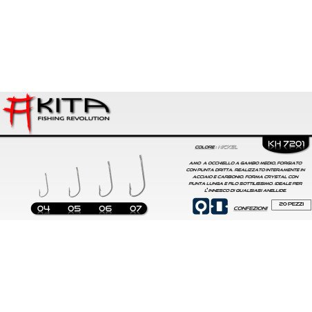 AKITA AMI KISU HOOKS KH 7201 20PZ