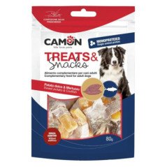 CAMON SNACKBOX PATATA DOLCE E MERLUZZO 80GR