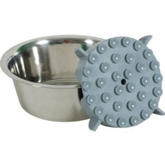 ZOLUX ACCESSORIO ANTI INGOZZAMENTO IN SILICONE GRIGIO