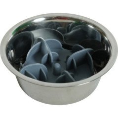 ZOLUX ACCESSORIO ANTI INGOZZAMENTO IN SILICONE GRIGIO