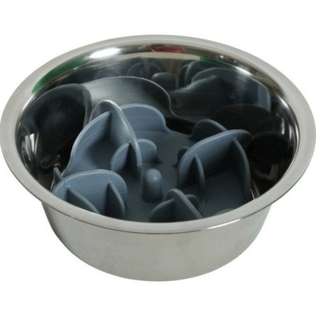 ZOLUX ACCESSORIO ANTI INGOZZAMENTO IN SILICONE GRIGIO