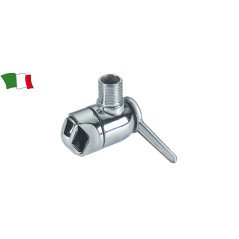 SUPPORTO PER ANTENNA VHF O GPS IN OTTONE CROMATO