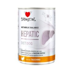 DISUGUAL CANE LATTINA METABOLIC HEPATIC DIET TACCHINO 400GR