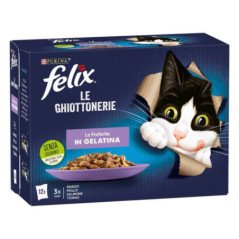 PURINA GATTO FELIX LE GHIOTTONERIE PREFERITE 12X85GR