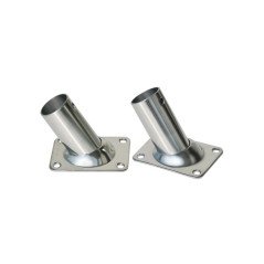 GFN BASE RETTANGOLARE A 60° IN ACCIAIO INOX AISI 316