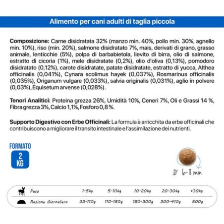 ALTHEA MARE E MONTI MINI MANZO POLLO AGNELLO E SALMONE 2KG