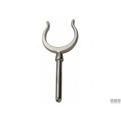 SCALMIERA IN OTTONE CROMATO