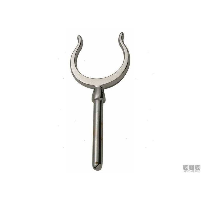 SCALMIERA IN OTTONE CROMATO