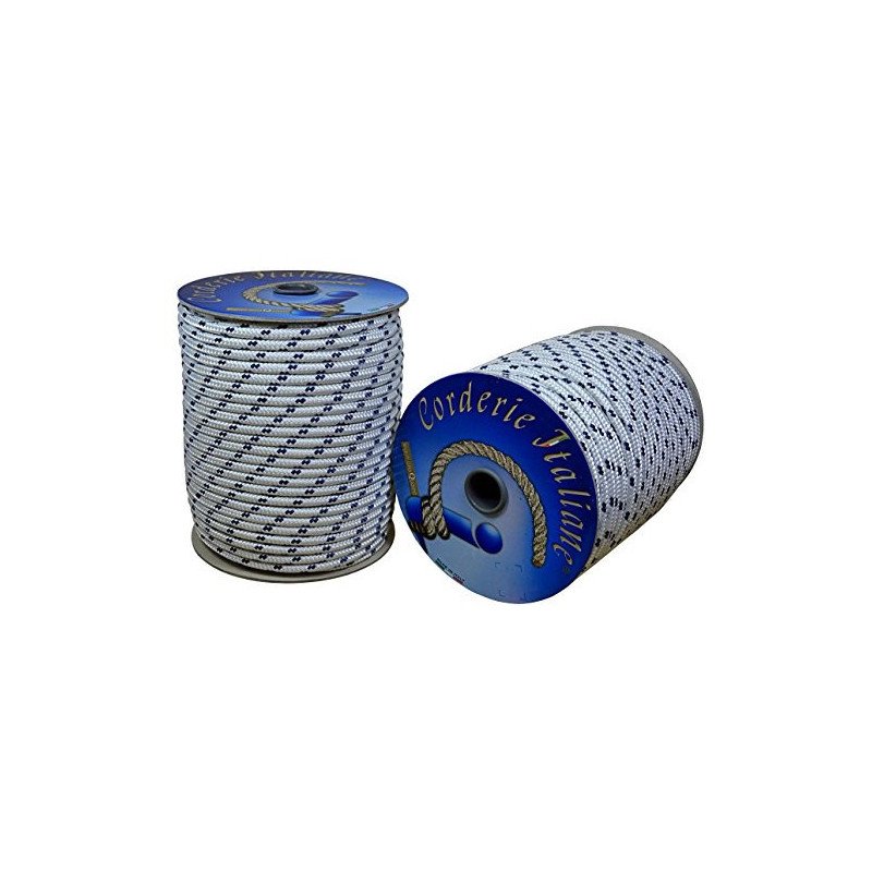 TRECCIA NAUTICA 100MT DA 08MM POLIESTERE