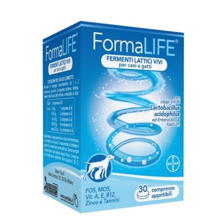 ELANCO FORMALIFE FERMENTI LATTICI PER CANI E GATTI 30 TABS
