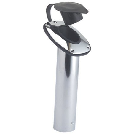 PORTACANNE DA INCASSO IN OTTONE CROMATO