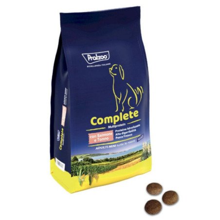 PRALZOO CANE COMPLETE ADULT MINI SALMONE E TONNO 2KG