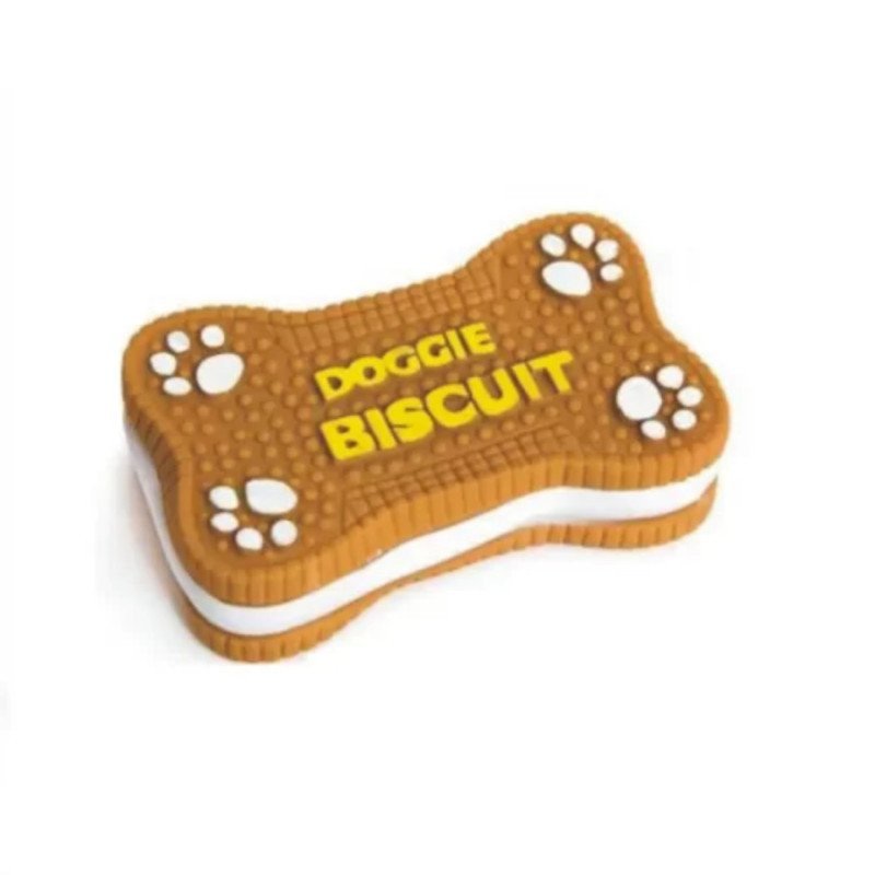 LEOPET GIOCO DOGGIE BISCUIT IN VINILE 12.5X7.5CM