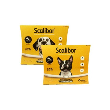 SCALIBOR COLLARE ANTIPARASSITARIO PER CANI 65CM