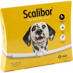 SCALIBOR COLLARE ANTIPARASSITARIO PER CANI 65CM