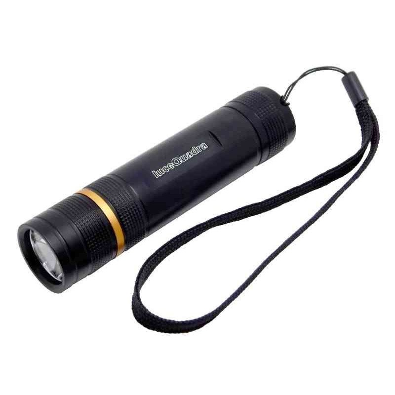 TORCIA NERA LED 3W IN ALLUMINIO