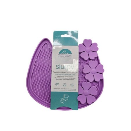 LEOPET SLURPY TAPPETINO FOOD GATTO IN SILICONE