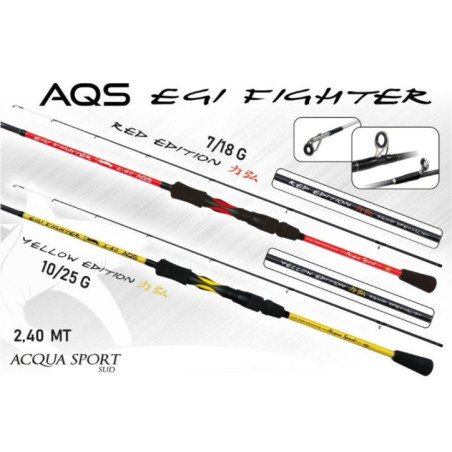 AQS CANNA EGI FIGHTER 2,40 10/25 GR GIALLA