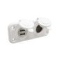 TREM PRESA 2 PORTE USB CON 1 ACCENDISIGARI