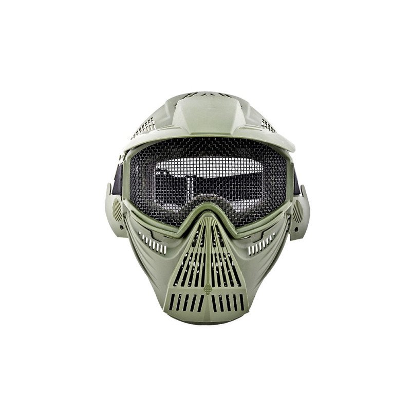 EVOLUTION PHANTOM MASCHERA SOFTAIR VERDE CON RETE