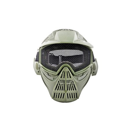 EVOLUTION PHANTOM MASCHERA SOFTAIR VERDE CON RETE