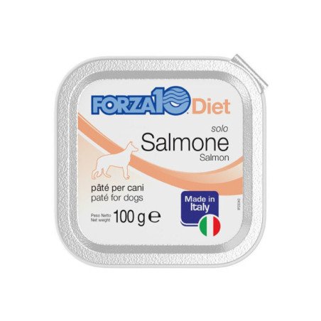 FORZA10 SOLO DIET CANE PATE' SALMONE