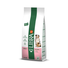 LIBRA CROCCHETTE CANE  ADULTO CON SALMONE