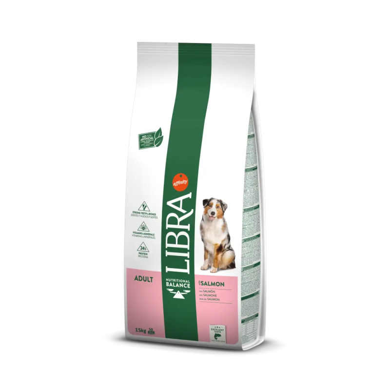LIBRA CROCCHETTE CANE  ADULTO CON SALMONE