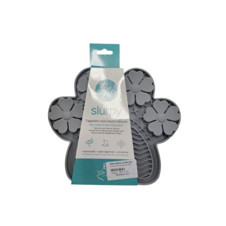 LEOPET SLURPY TAPPETINO FOOD ZAMPA IN SILICONE