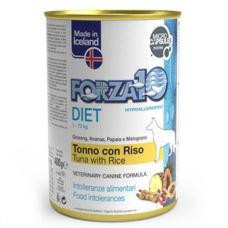 FORZA10 MONODIET PATE' TONNO CON RISO 400GR CANE