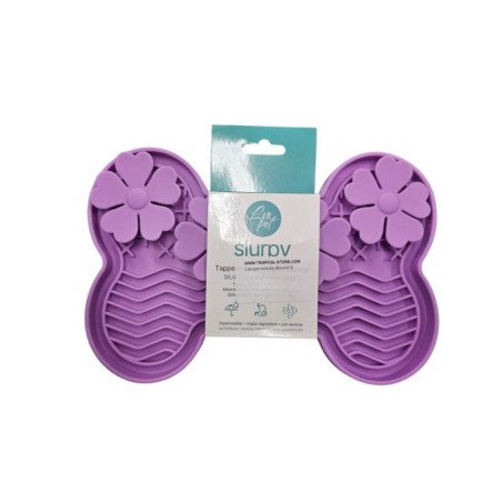 LEOPET SLURPY TAPPETINO FOOD OSSO IN SILICONE
