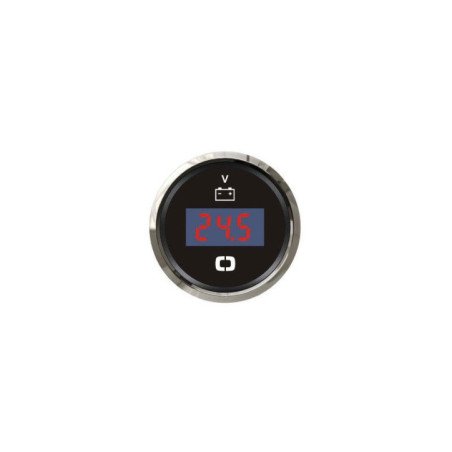 OSCULATI VOLTOMETRO DIGITALE 8/32 V NERO/LUCIDA