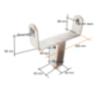 OSCULATI STAFFA CON TUBO 40X40 PER RULLO CENTRALE