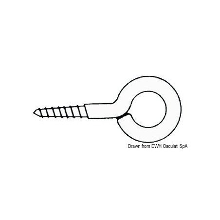OCCHIOLI INOX A VITE VARIE MISURE DISPONIBILI