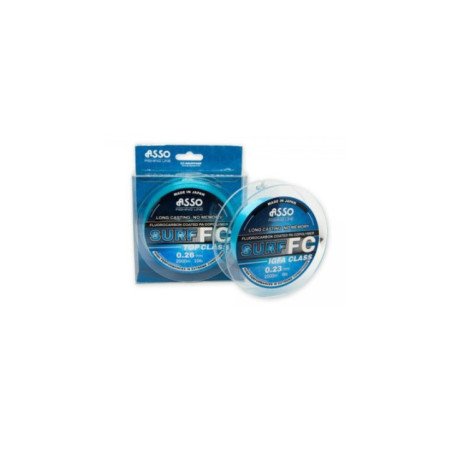 ASSO SURF FC BLUE FLUOROCARBON COATED LINE 1000MT