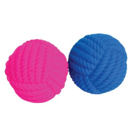 PALLA GOMITOLO IN VINILE COLORATO ∅7.5CM