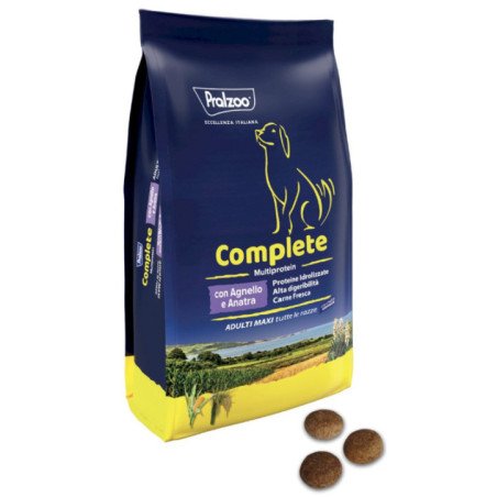 PRALZOO CANE COMPLETE ADULT MAXI AGNELLO E ANATRA 10KG